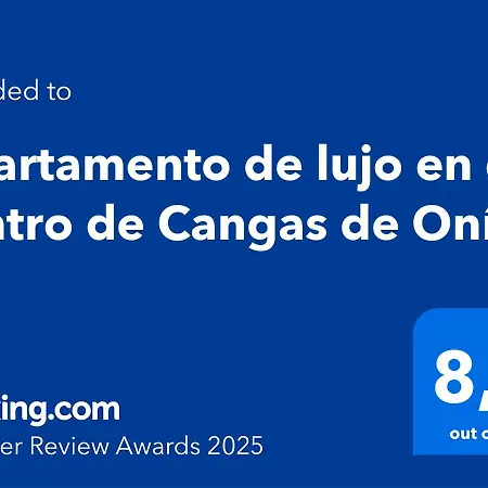 De Lujo En El Centro De Apartment Cangas de Onis